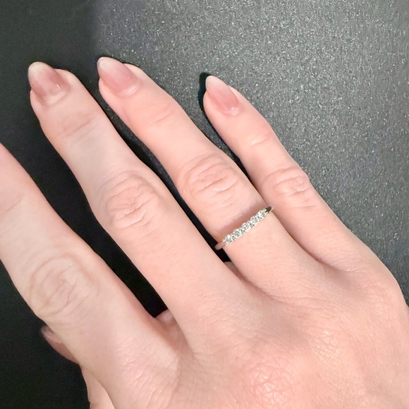 14k white gold 1/2k diamond Ring - Picture 6 of 10